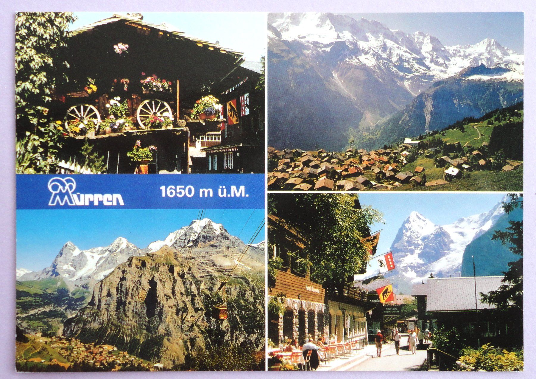 Cartes postales: Mürren 1650 m ü.M. – D'occasion à Fétigny par Billy2miny