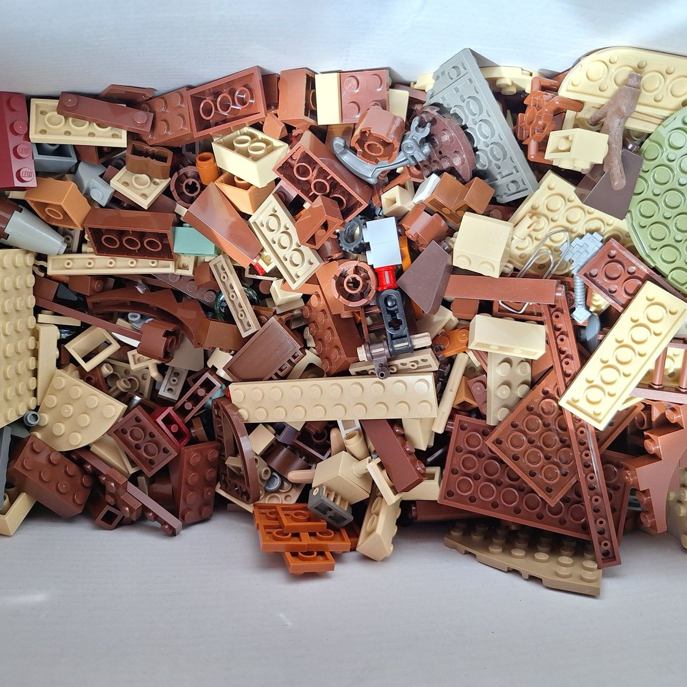 Lego Giocattoli: Lego,braun,hellbraun, gemischte Teile gebraucht – Usato da Hettenschwil venduto da Schneuggi2 1