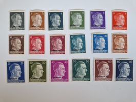 Deutsches Reich Adolf Hitler Briefmarken Set postfrisch