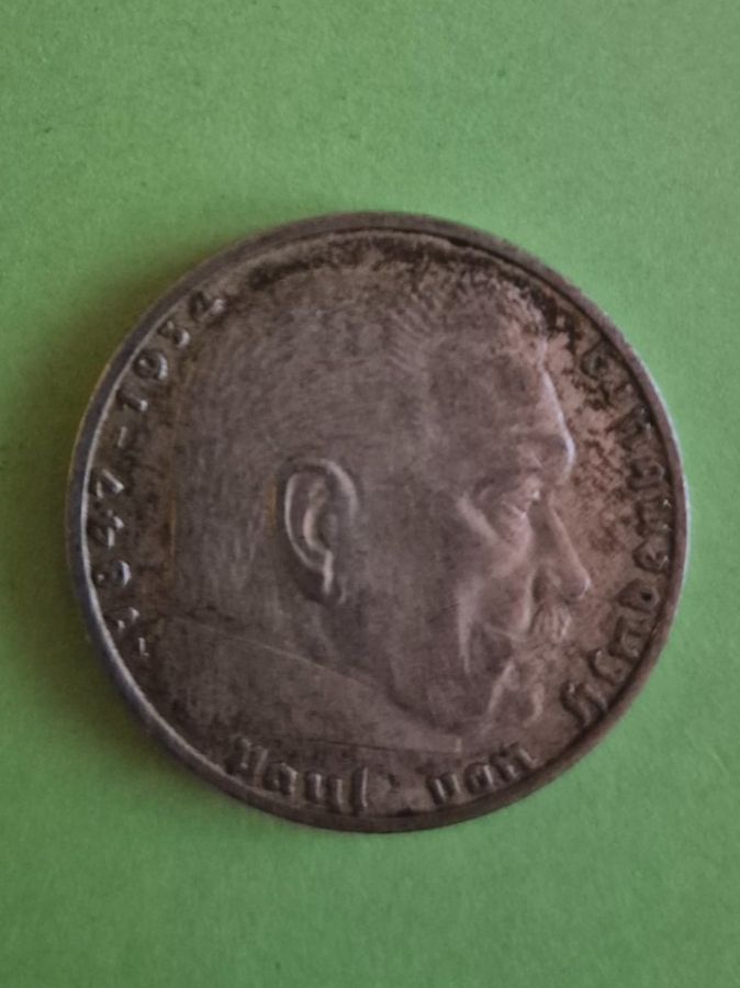 Tutti le monete: 2 Deutsche Reichsmark 1937 - Silber – Usato da Jona venduto da gnaumann1900 1