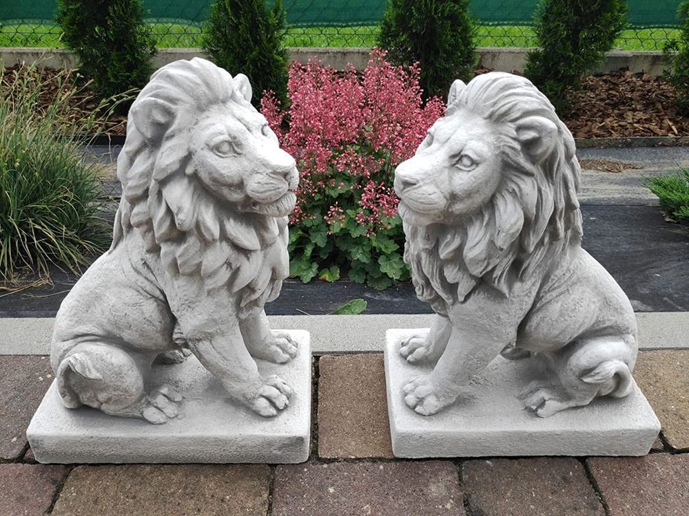 Lowen Aus Stein Fur Garten