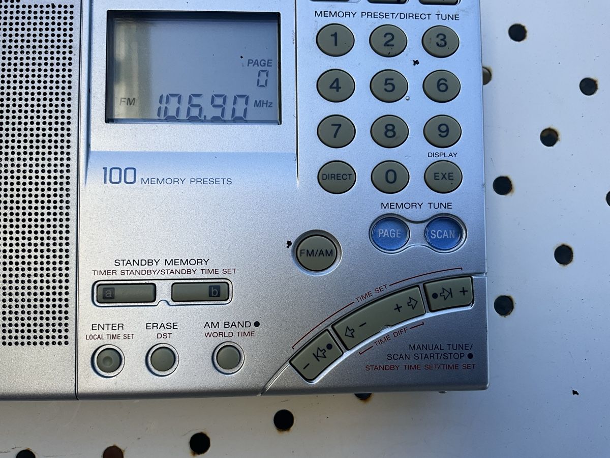 Sony Radio: Sony ICF-SW7600GR Weltempfänger  – Usato da Thal venduto da nocheli 1