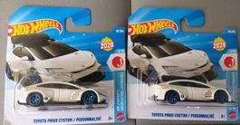 Hot Wheels 2x Toyota Prius Custom Varianten Dackbox