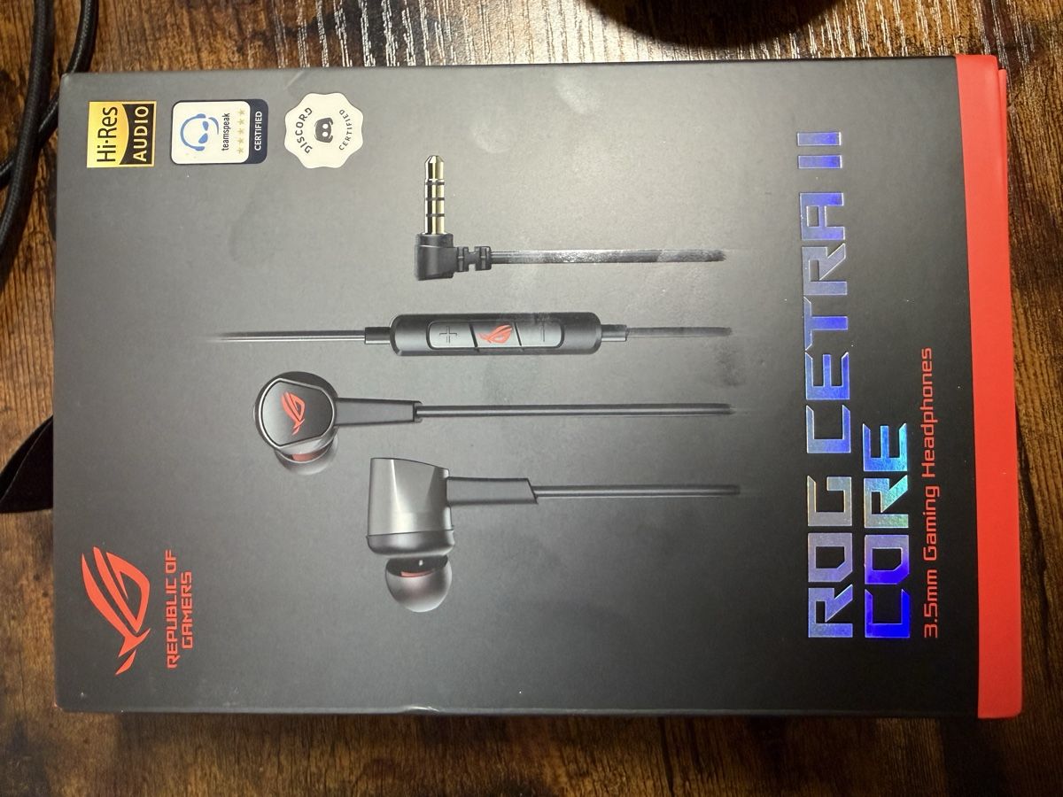 Asus Cuffie: ASUS ROG Cetra II Core – Nuovo (secondo la descrizione) da Grenchen venduto da Jeyden19957