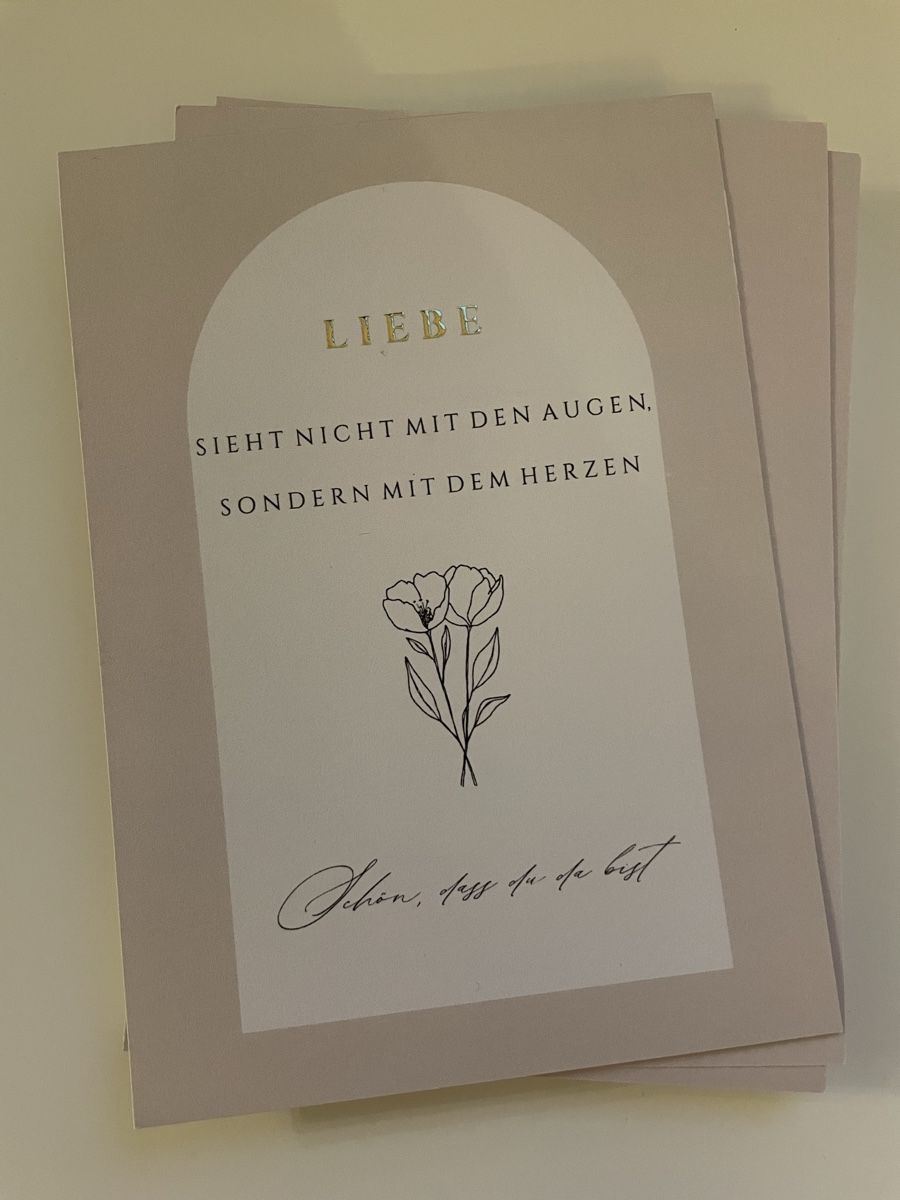 Karten: Hochzeitskarten Set – Neu und originalverpackt aus Oberarth von abi127