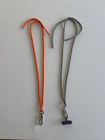 2x Handketten von Ukiyo orange & schwarz-weiss