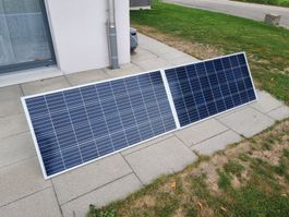 Balkonkraftwerk Solarpanel mit Envertech Wechselrichter
