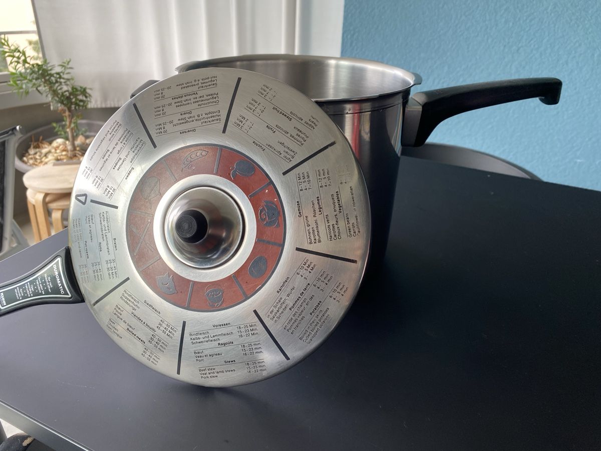 Duromatic Pentole: KUHN RIKON Dampfkochtopf original – Nuovo (secondo la descrizione) da Wettingen venduto da rote_tulpe71 2