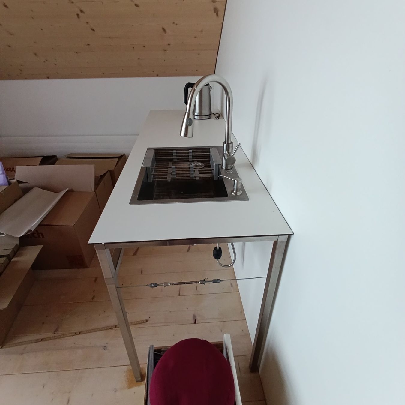 Spülbecken & Waschbecken: Waschtisch mit Lavabo und Brause – Neu (gemäss Beschreibung) aus St. Gallen von Seifenmann 4