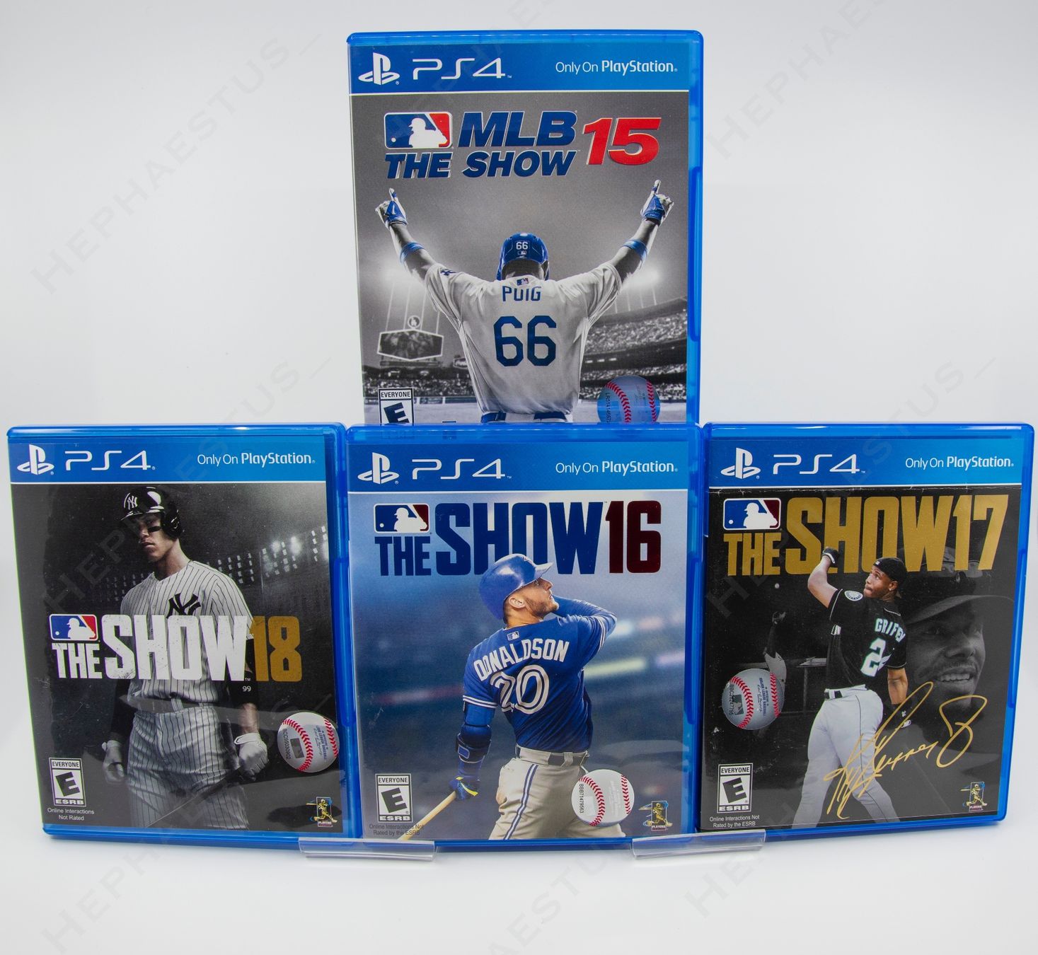 Sony Giochi: MLB The Show Bundle 15-18 PS4 – Usato da Effretikon venduto da Hephaestus_