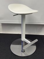 JANINGE Barhocker Weiss/Chrom 76 cm - NEU & ungebraucht