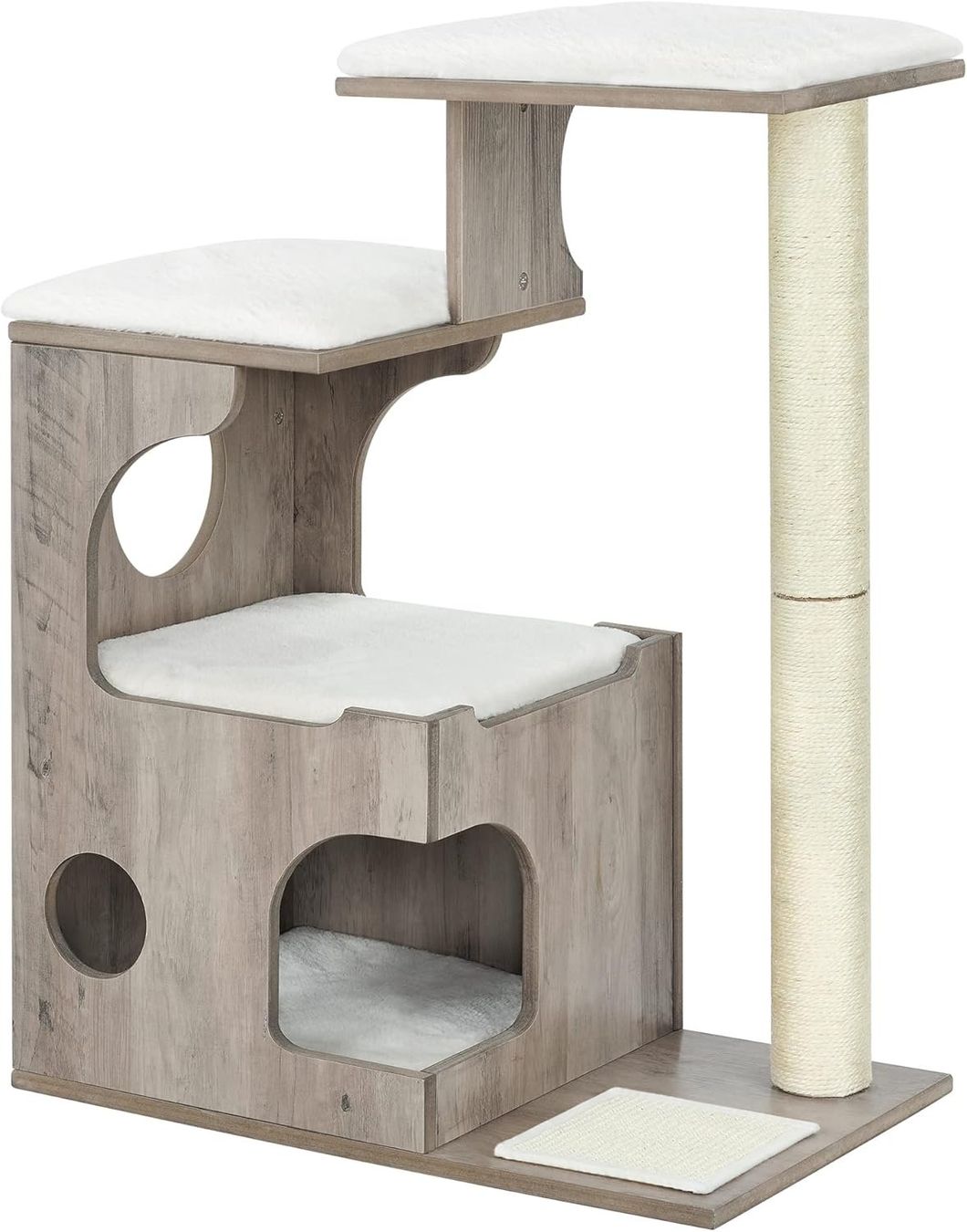 Tiragraffi: Moderner Kratzbaum im Vintage-Stil 86 cm – Nuovo e nell'imballaggio originale da Porrentruy venduto da HouseKraftByJenny