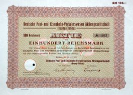 Deutsche Post- und Eisenbahn-Verkehrswesen AG, Staaken 1933