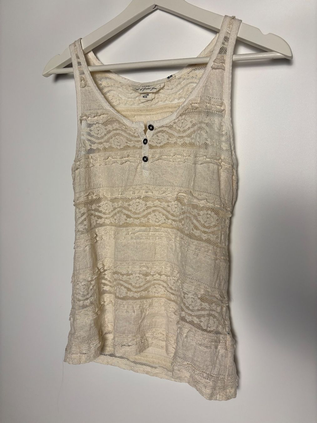 Top: vintage lace top – Usato da Leissigen venduto da lamooniade 1