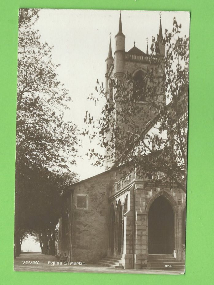 Cartes postales: Vevey Eglise St.Martin – D'occasion à Zürich par t24_de