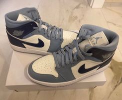 Jordan - WMNS Air Jordan 1 Mid - Gr. 41 blue/blue/grey/white