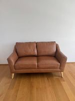 2er Sofa (Cognac)