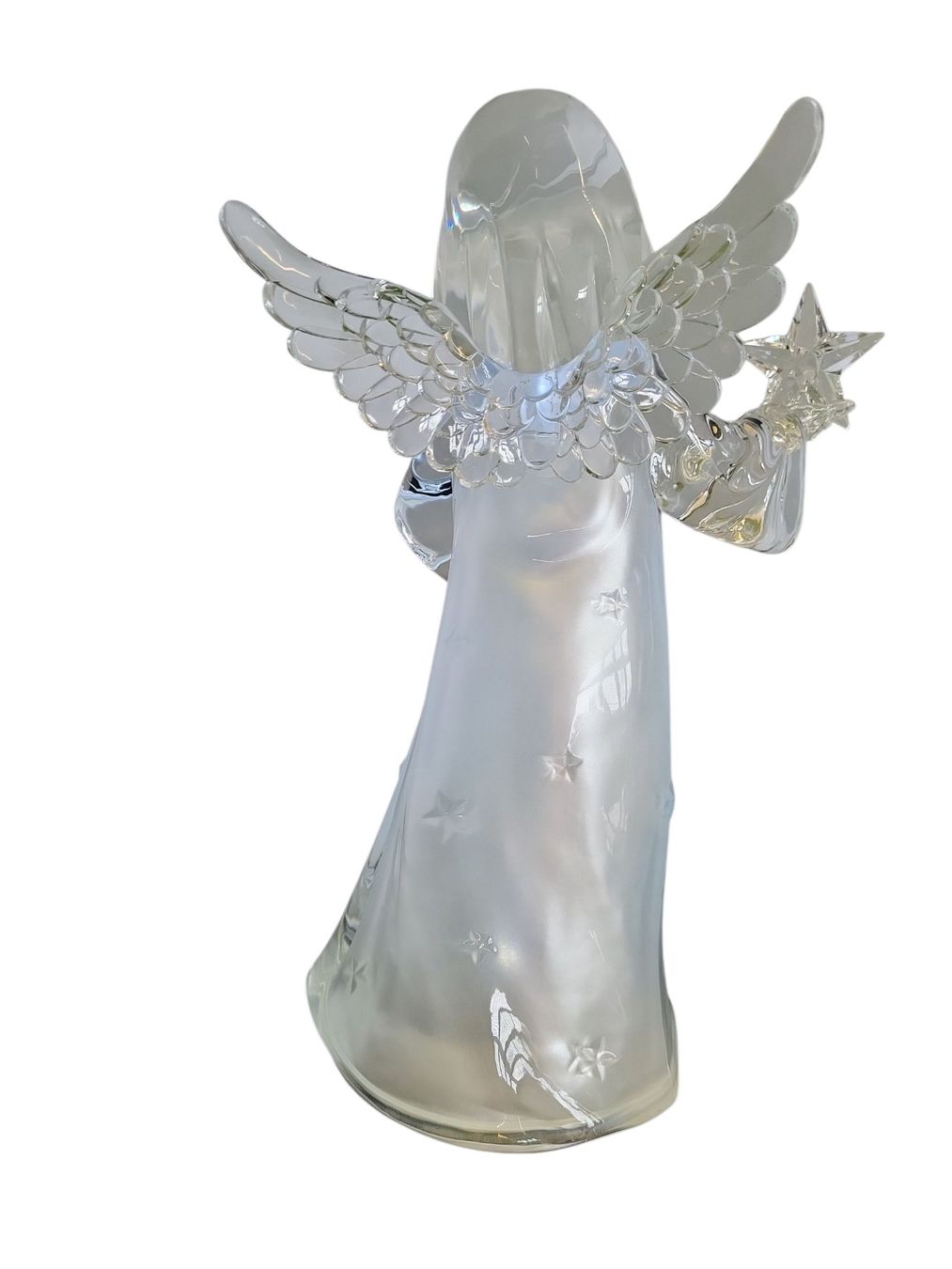 Figuren: LED-Engel, stehend mit Stern mit LSD Beleuchtung, H. ca.28cm – Neu und originalverpackt aus Kaltbrunn von bue_xtg5 2