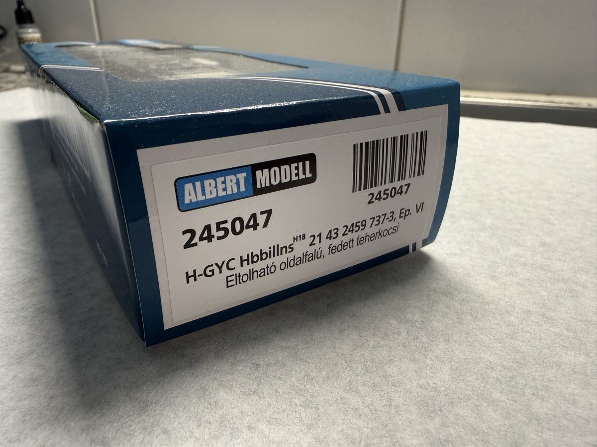 Albert Modell Modellini di ferrovie: ALBERT MODEL GYSEV MAV Hbbillns – Nuovo e nell'imballaggio originale da Zürich venduto da Volanbusz 1