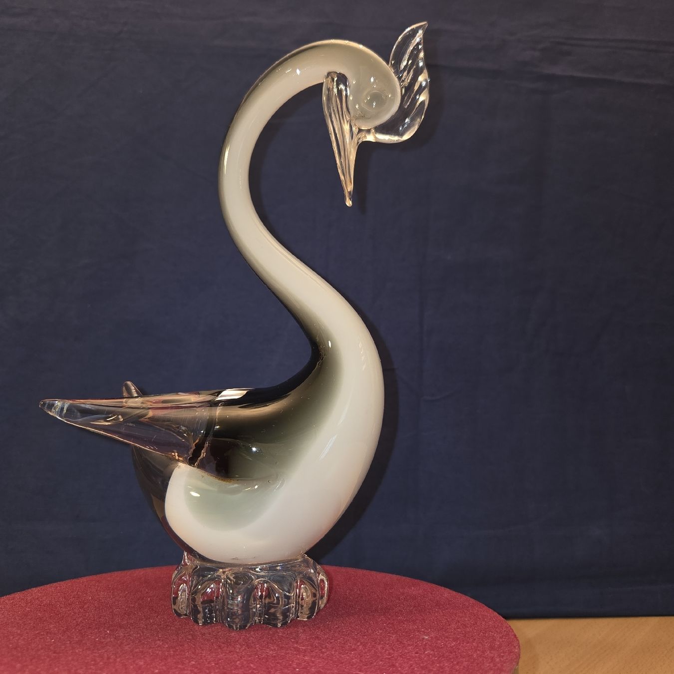 Statuette: Schöner Glas - Schwan Deko - Figur. ca 24 cm – Usato da Kriens venduto da gra_fhn7 3