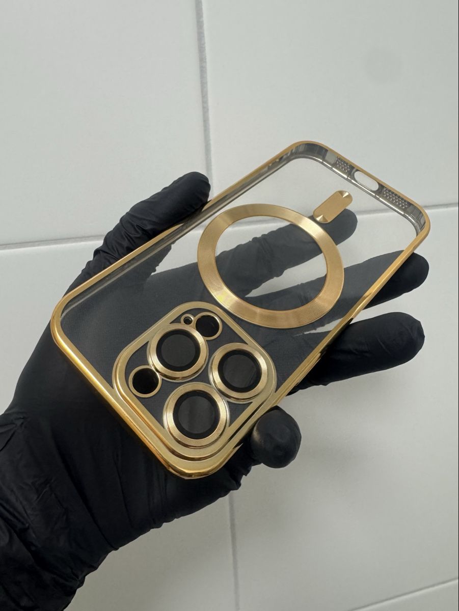 Cover & Protezioni schermo: Coque iPhone 16 PRO - GOLD LUXE - MagSafe - Hülle – Nuovo e nell'imballaggio originale da Roche VD venduto da GOLDEN_SHOP_24H