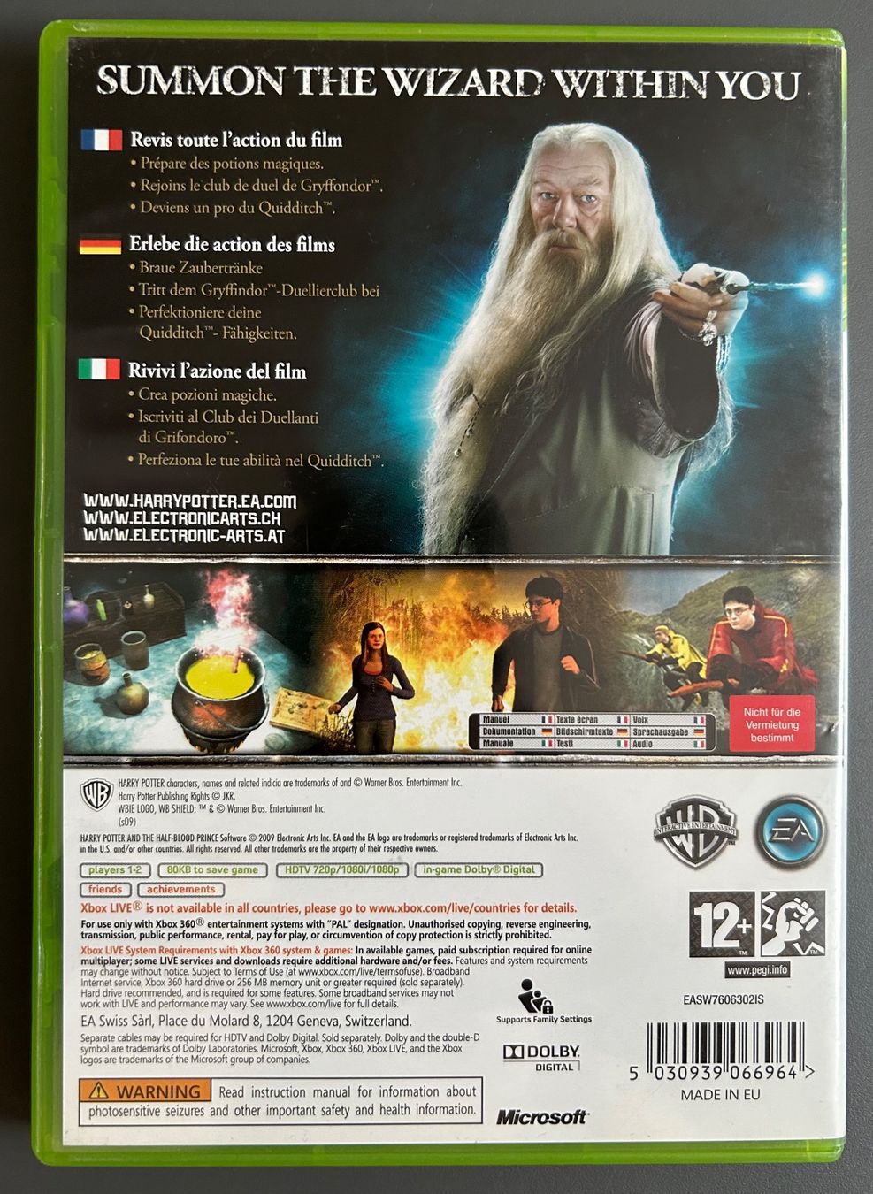 Giochi: Harry Potter und der Halbblutprinz - Xbox 360 – Usato da Obfelden venduto da jenxbp 1