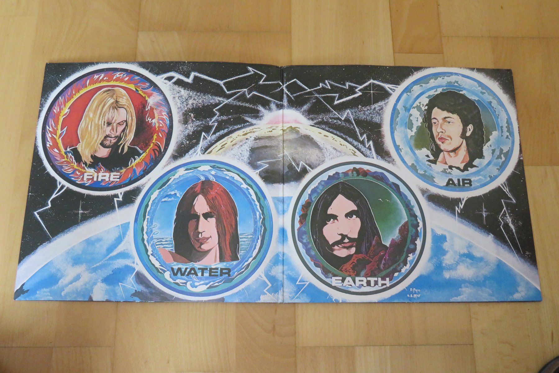 Dischi in vinile: Jane – Fire, Water, Earth & Air – Usato da Thun venduto da Karibu70 1