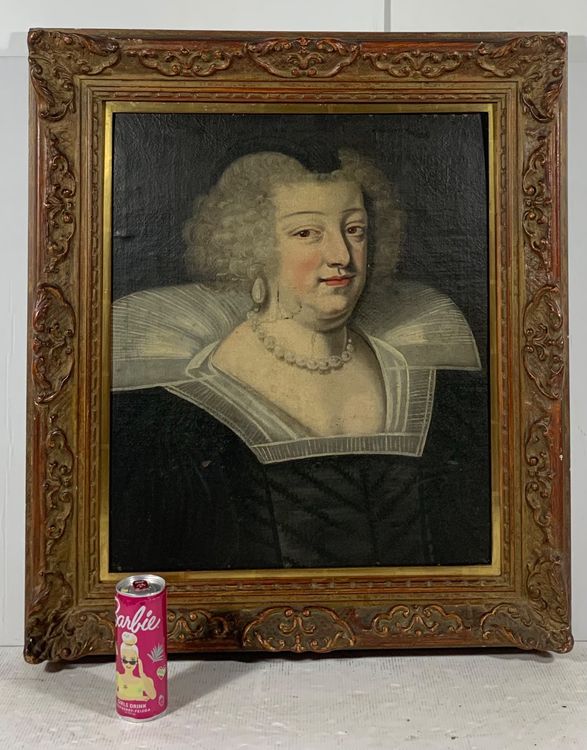 um 1600 Jh Antikes Gemälde Portrait von einer Dame Kaufen auf Ricardo