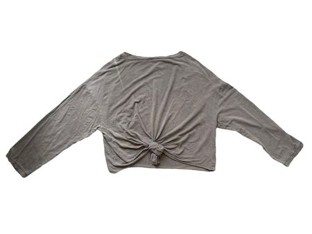 AERON Langarmshirt mit Knotendetail 💘