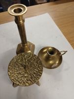 Kerzenständer Messing 3 Stück