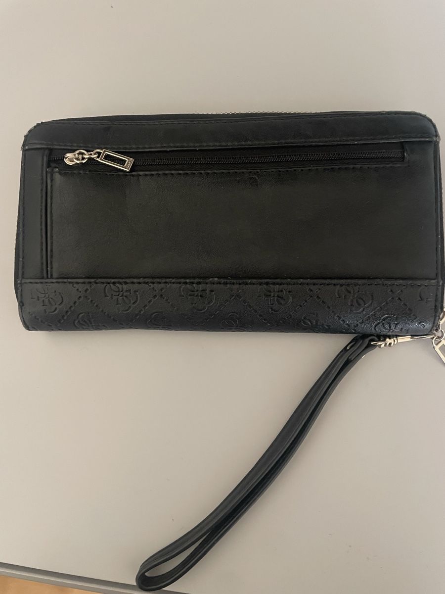 Guess Portamonete: Schwarzes Guess Portemonnaie – Usato da Uster venduto da -_Loris_- 1