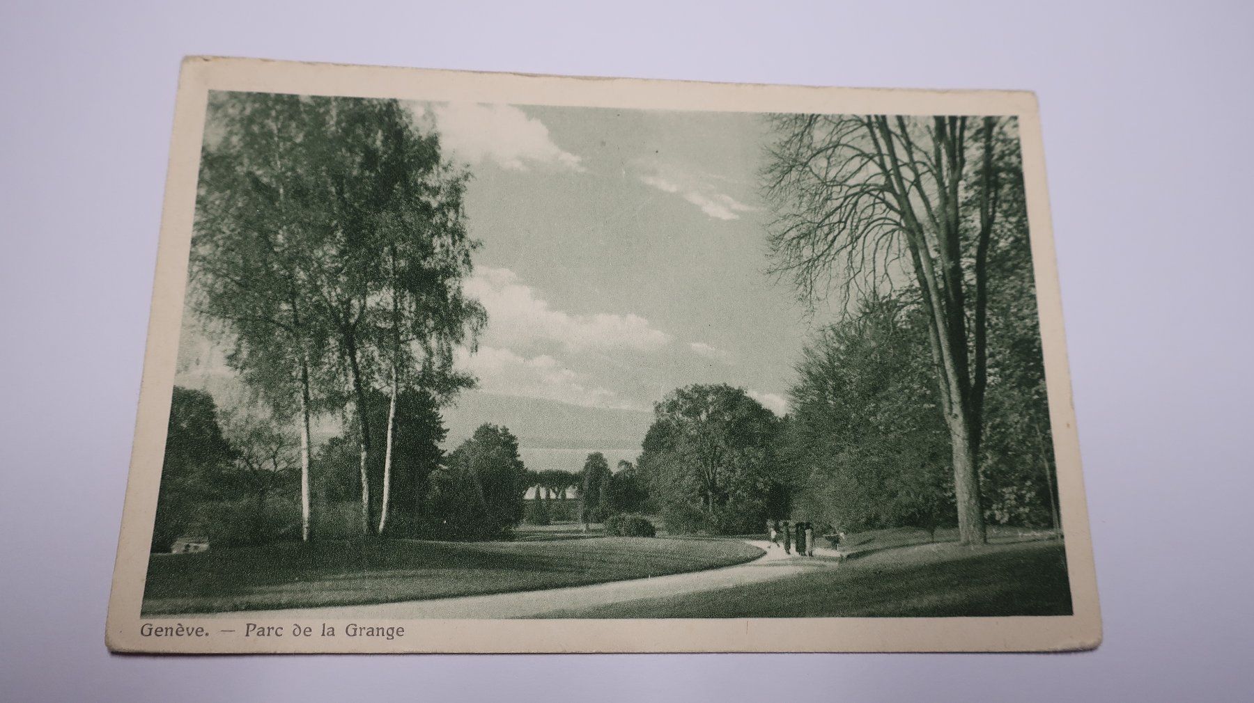 Ansichtskarten: Genève - parc de la Grange – Gebraucht aus Cormoret von Pascalll2001 1