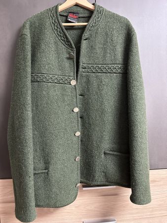 Strickjacke aus Schurwolle