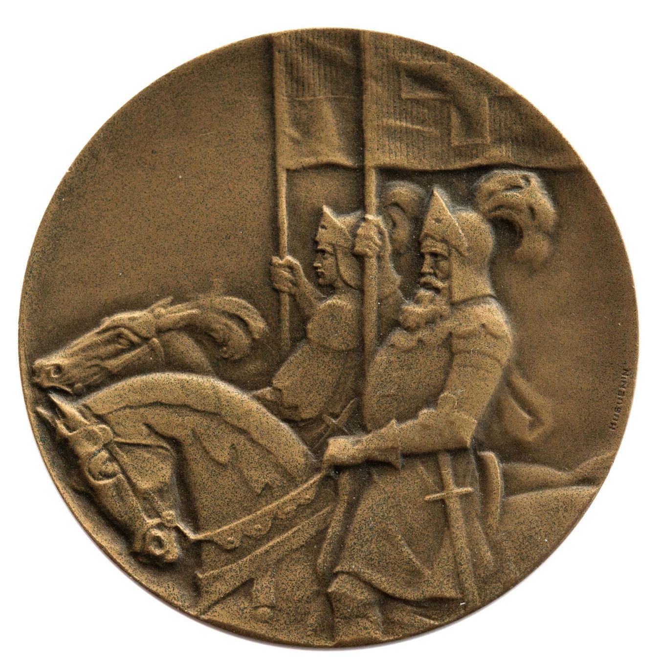 Medaillen: Medaille 1931 450 Jahresfeier SO – Gebraucht aus Rotkreuz von Swiss-Coins 1