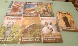 Zeitschrift TierWelt, Neuste 7 Ausgaben 2026, guter Zustand