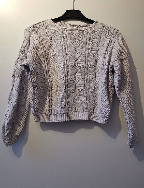 Maglioni & Felpe: Strickpullover beige/weiss S – Usato da Basel venduto da blumenkimd