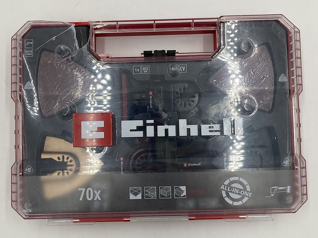 Einhell Alle Werkzeuge: EINHELL | Multitool Set | 70-Tellig – Neu (gemäss Beschreibung) aus Wittenbach von Restwert_St-Gallen