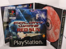Colony Wars Red Sun PlayStation 1 PS1 - jeu complet!