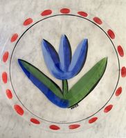 Kosta Boda Platte von Ulrica Hydman-Vallien
