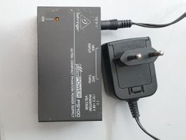 Alimentation 48 V et 12 V Behringer PS400 pour micro