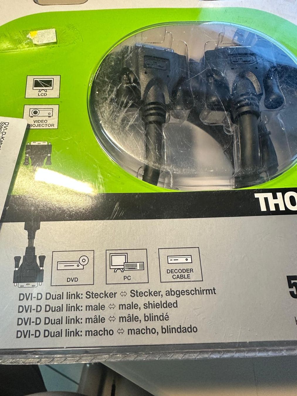 Cavi: DVI-D Dual Link 24 + 1 Pin – Nuovo e nell'imballaggio originale da Thörishaus venduto da zimtfein 1