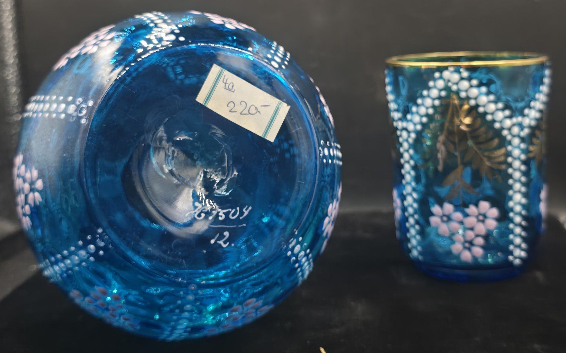 Carafes: Antike Karaffe und 1 Glas – D'occasion à Rorschacherberg par snOOpydOg11 5