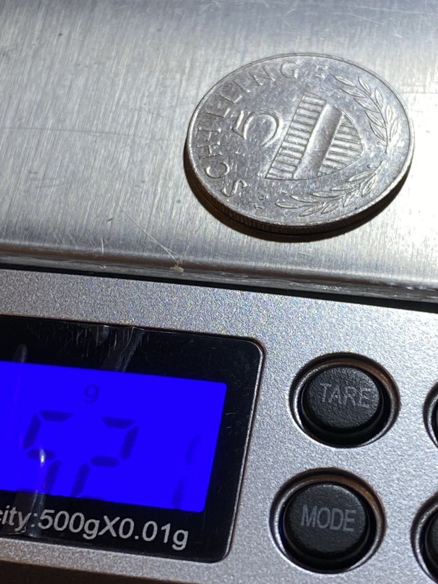 Alle Münzen: Autriche - 5 Shilling - 1960 - AG  – Gebraucht aus Payerne von Mike1682 2