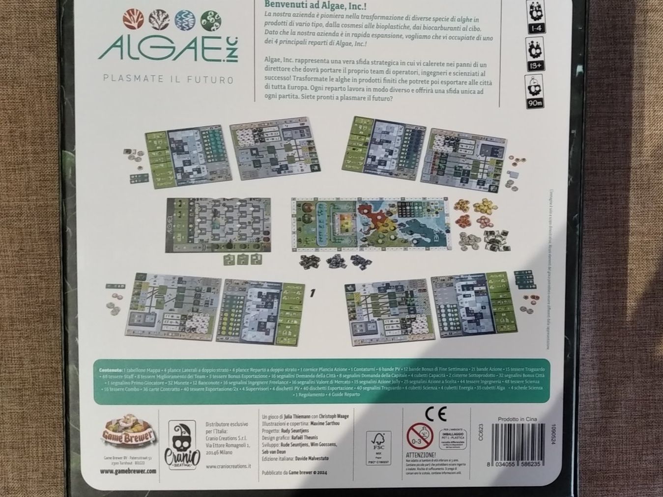 Giochi: Algae Inc. - Jeu de société neuf – Nuovo (secondo la descrizione) da Aigle venduto da Colargolator 1