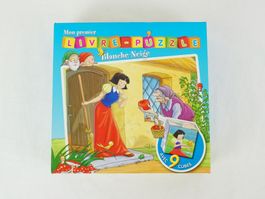 Würfelpuzzle mit Buch (Französisch)