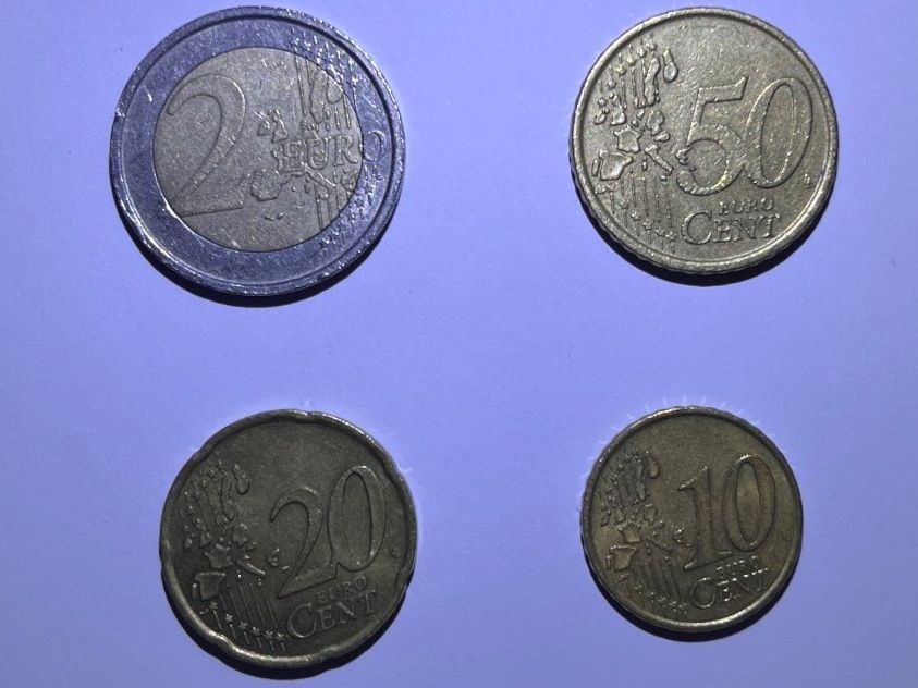 Pièces euro Italie 2002 / 2005 2