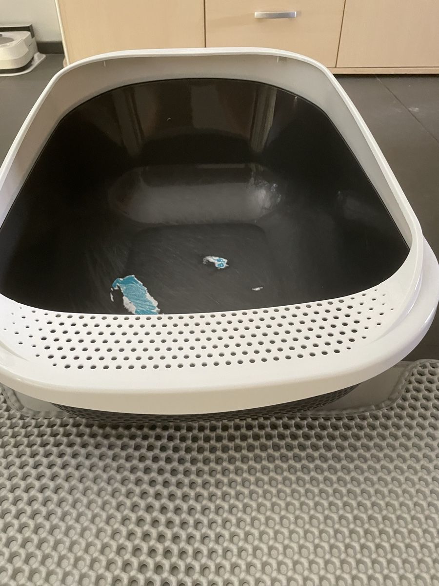 WC: Katzenklo mit Matte gebraucht guter Zustand – Usato da Aarau Rohr venduto da keedom 1