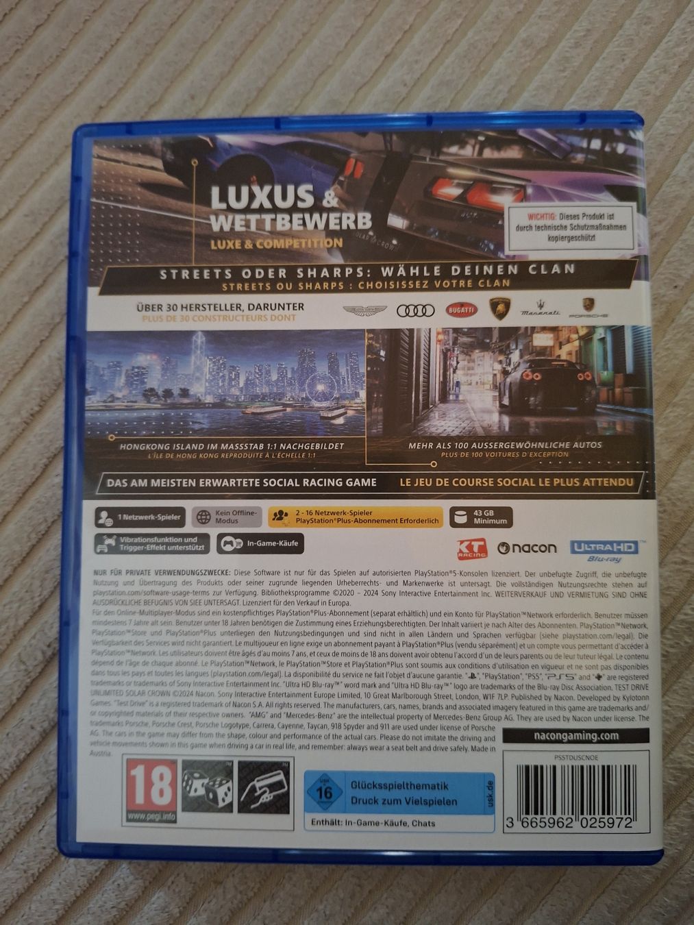 Giochi: Test Drive Unlimited Solar Crown PS5 – Nuovo (secondo la descrizione) da Enney venduto da ACAD_0824 1