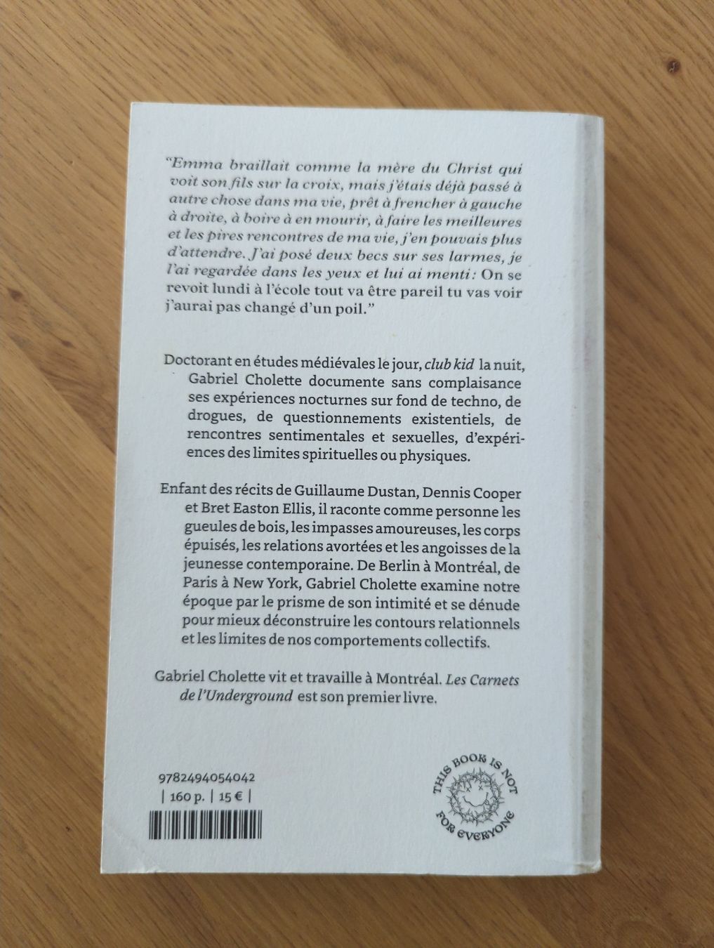 Libri: les carnets de l'underground  – Nuovo (secondo la descrizione) da Ardon venduto da hel_2xvs 1