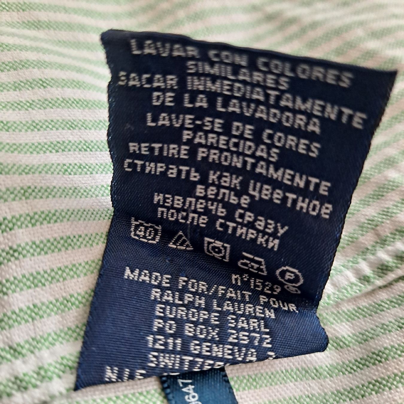 Ralph Lauren Camicie, T-shirt & Polo: Ralph Lauren Hemd Gr. 8 – Usato da Liestal venduto da Mas-Y-Mas 2